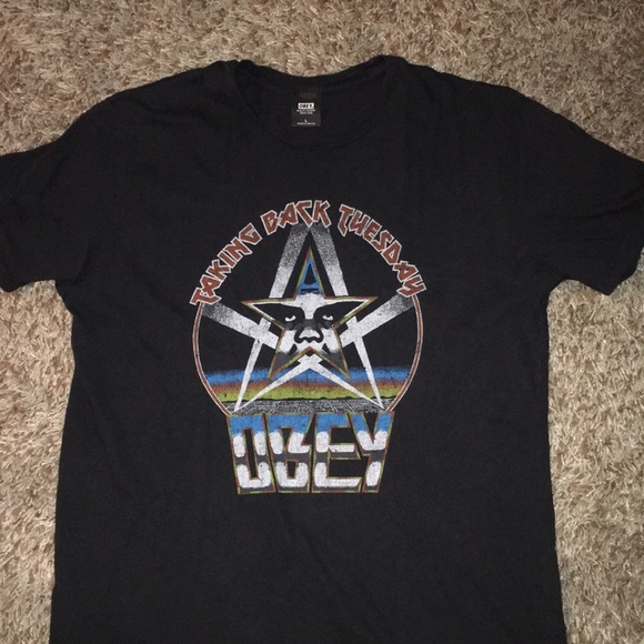 Obey Other - Obey Taking Back Tuesday Emo Night 2015 t-shirt